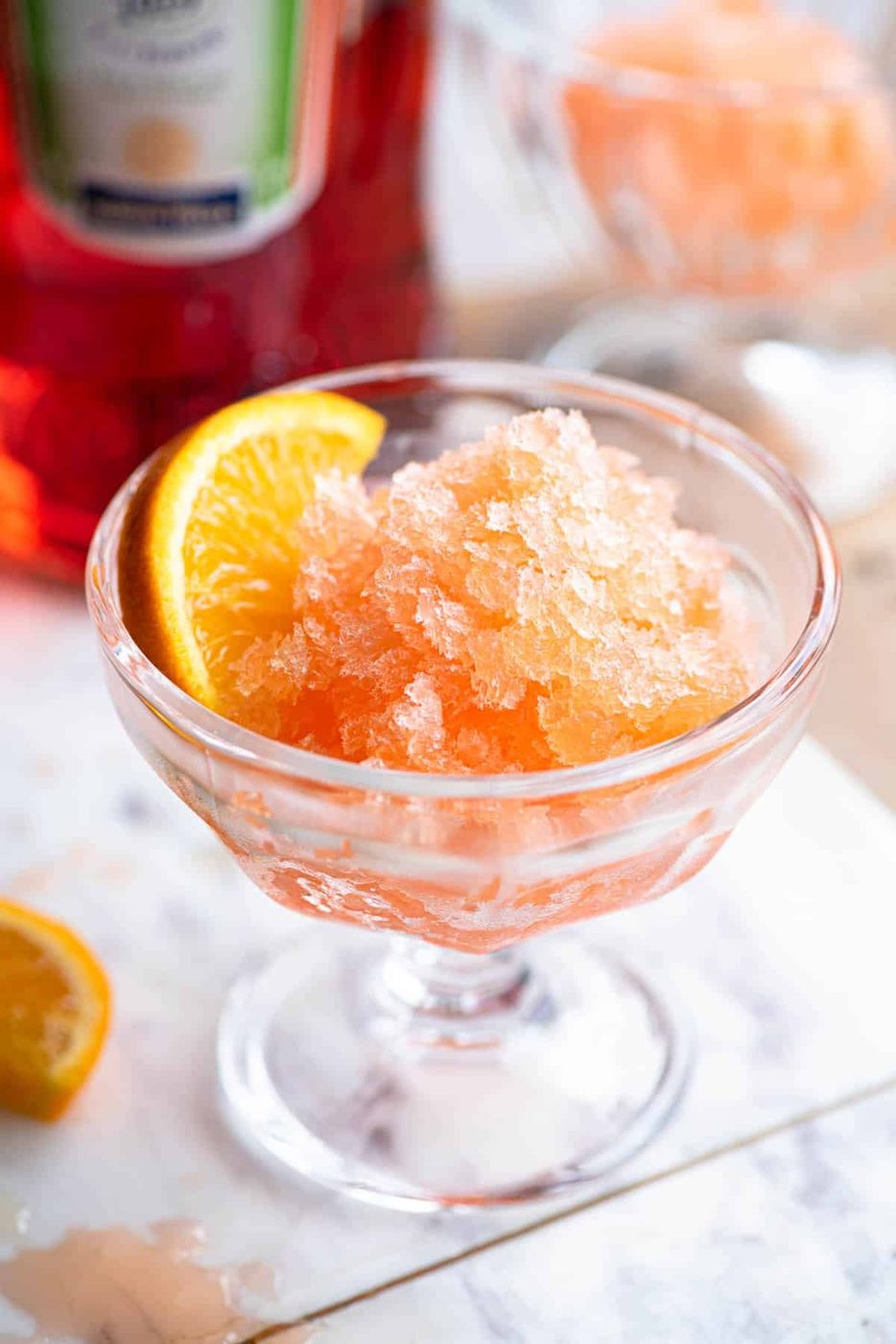 Aperol Spritz Granita