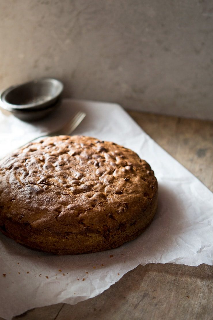 Traditional and authentic Italian apple olive oil cake Vonfo