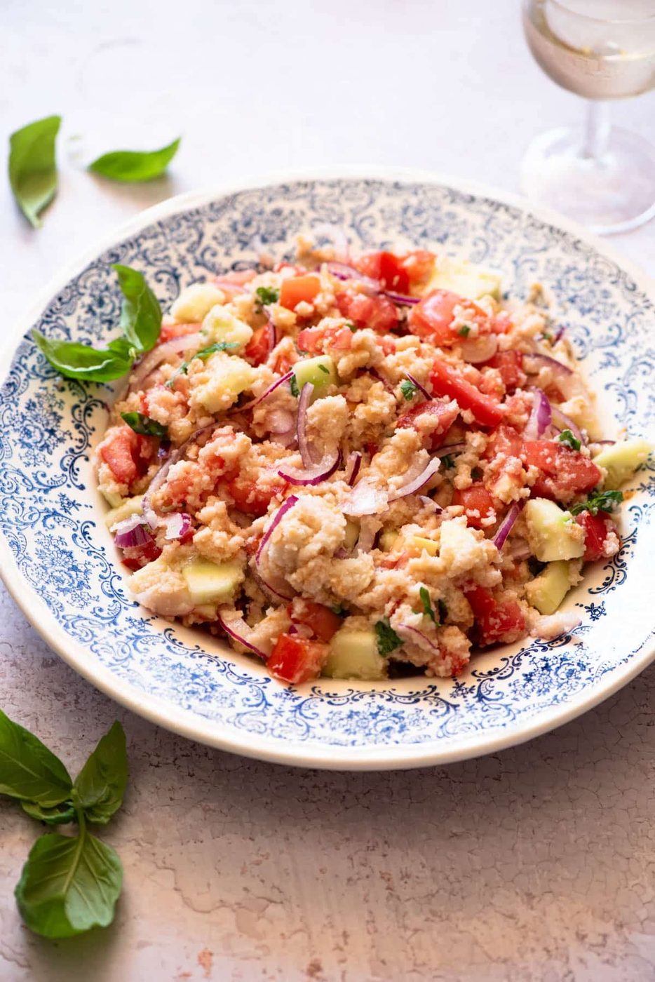 Authentic Tuscan Panzanella Salad