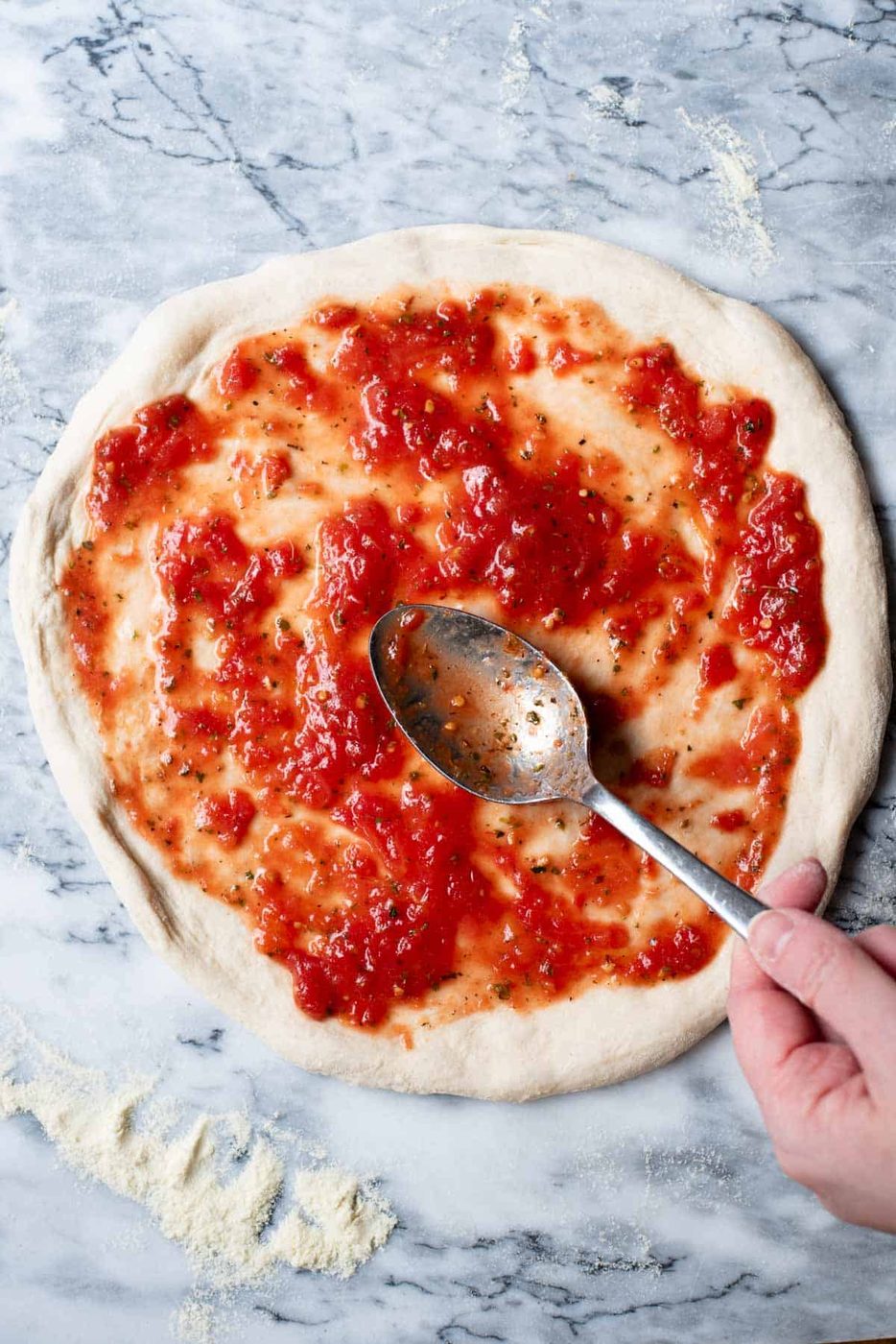 Homemade Pizza Dough, 65% Hydration