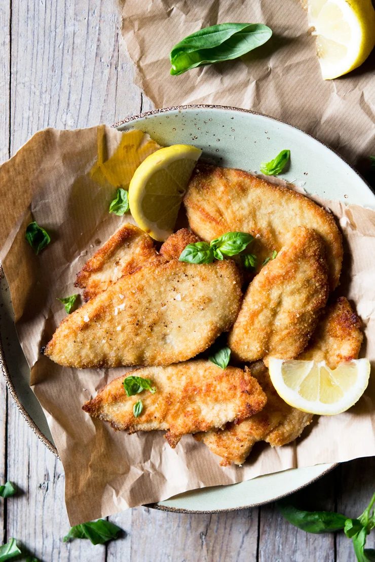 Breaded Chicken Cutlets – No Flour No Egg