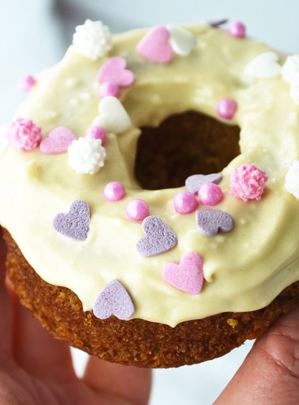 Carrot Cake Doughnuts, plus Maple Frosting