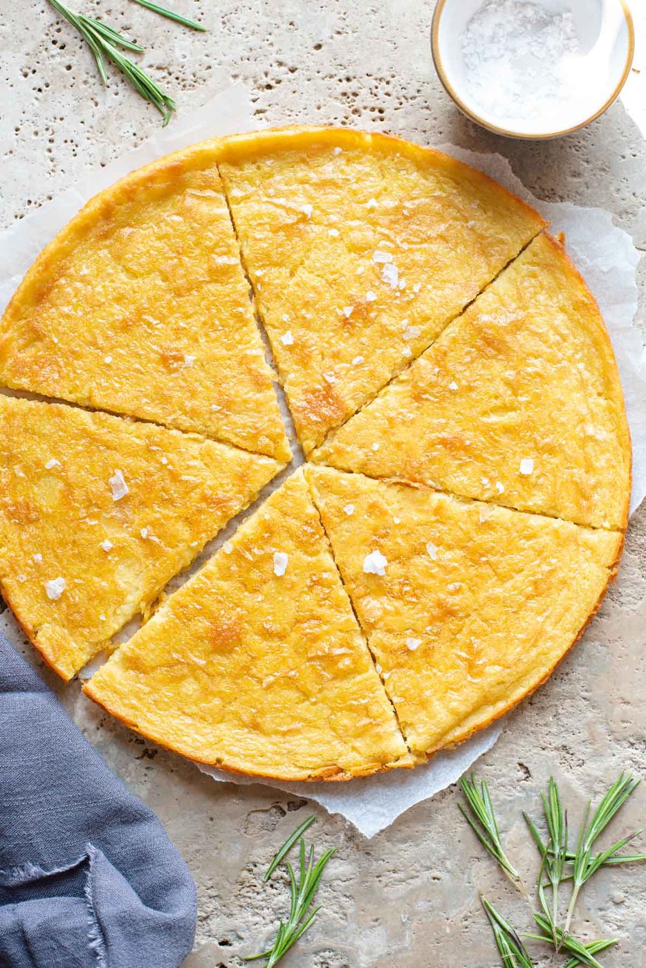 Italian Farinata Chickpea Flatbread, La Cecina Toscana