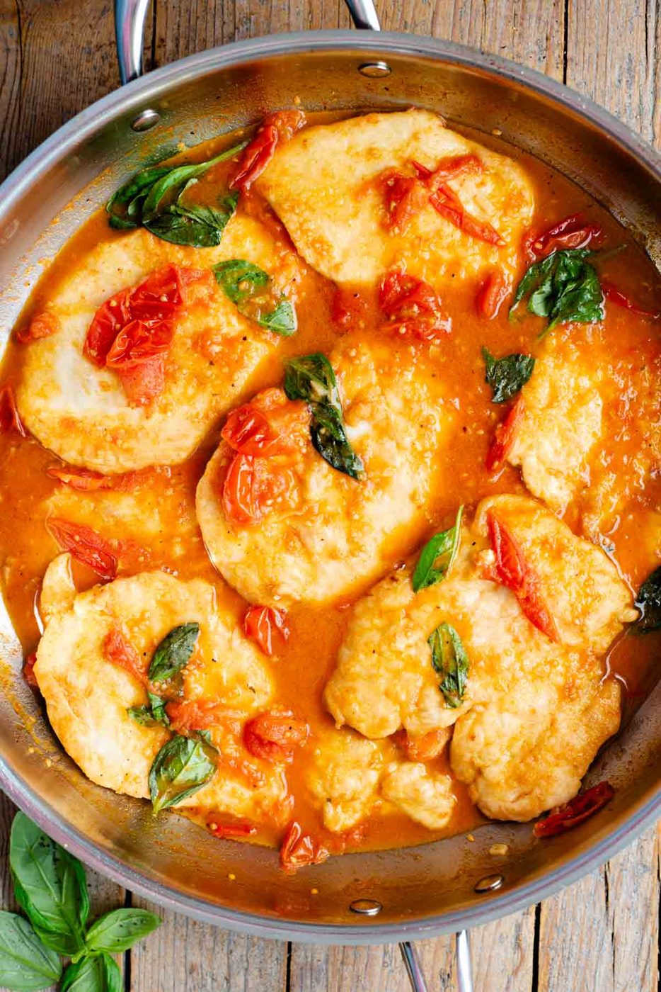 Cherry Tomato and Basil Chicken