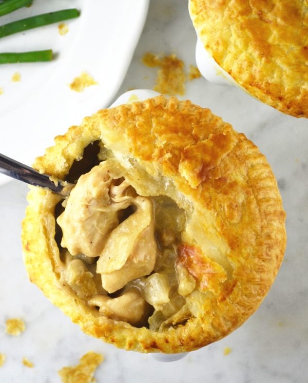 chicken and msuhroom pies