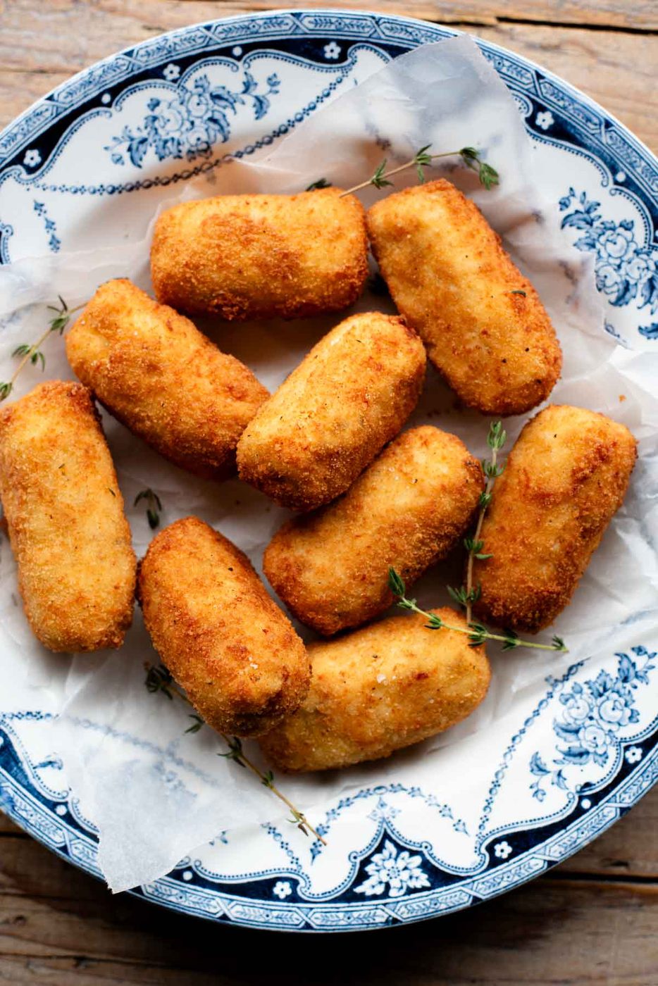 Ricotta Chicken Croquettes