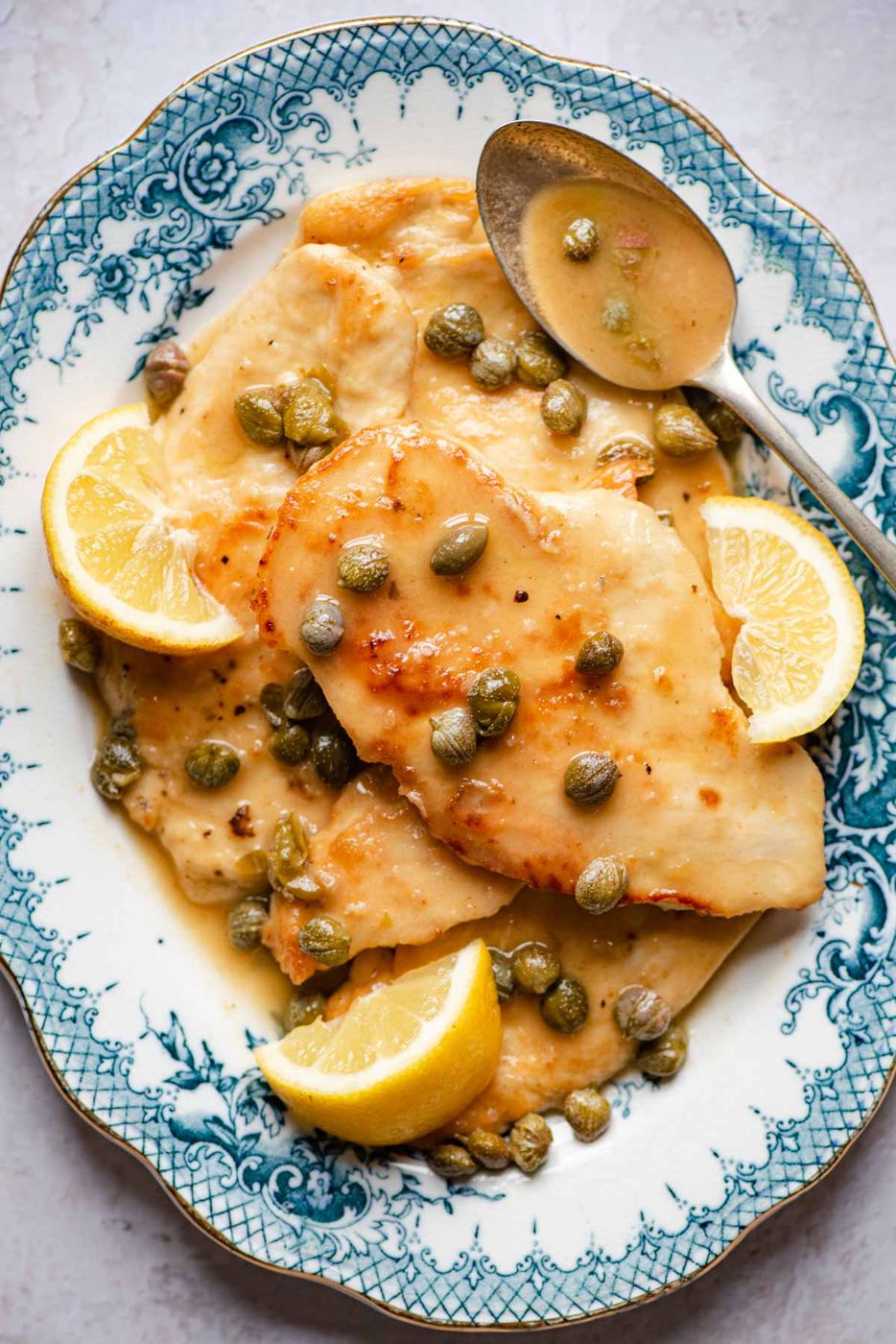 Chicken Piccata and Capers and Lemon