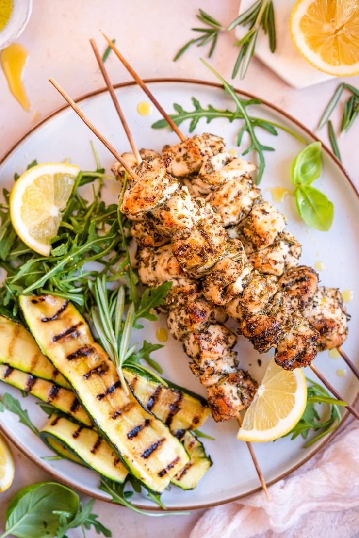 Chicken Spiedini – Grilled Chicken Skewers