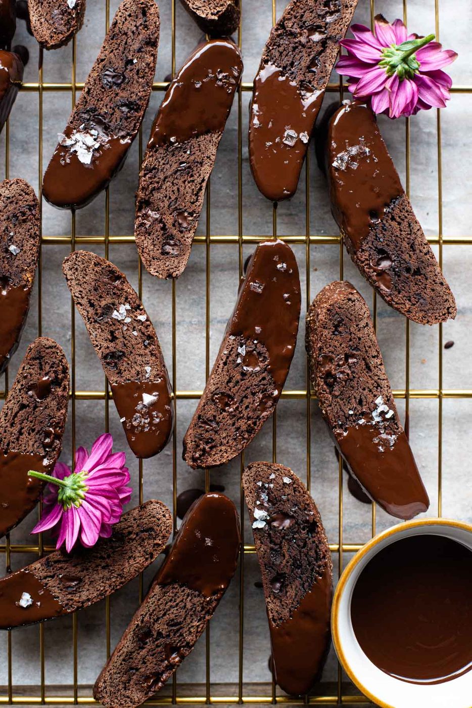 Triple Chocolate Biscotti, Cantucci al Cioccolato