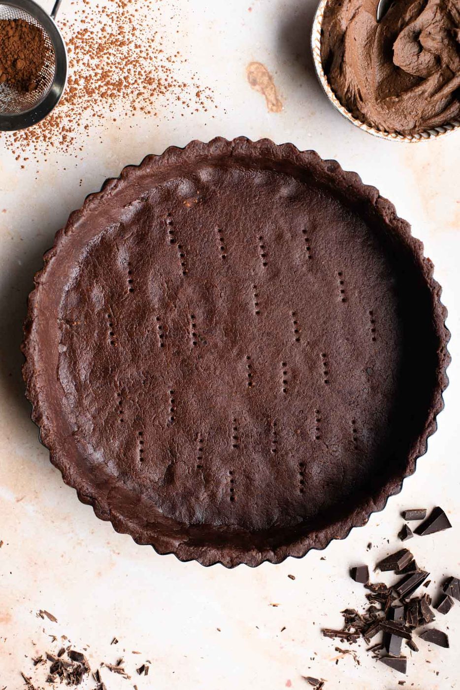 Chocolate Shortcrust Pastry, Pasta Frolla al Cacao