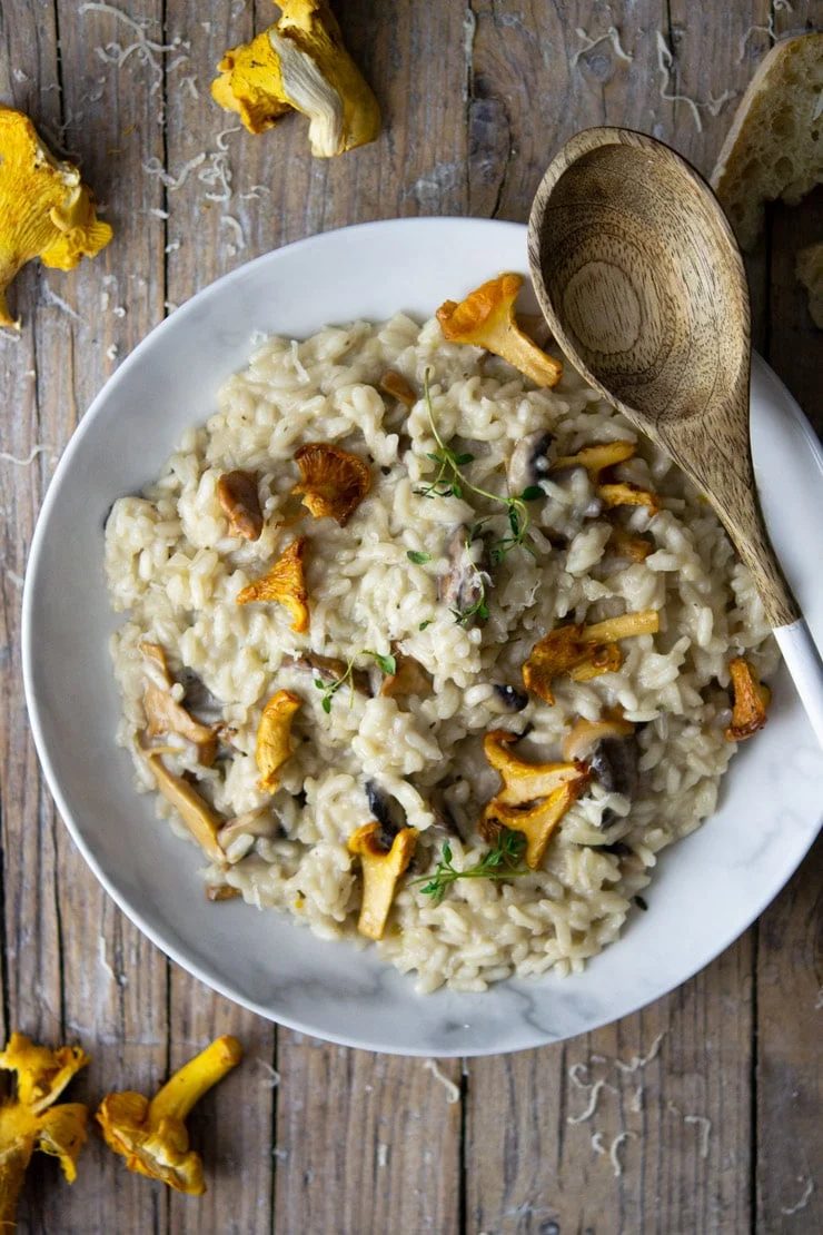 Creamy Mushroom Risotto