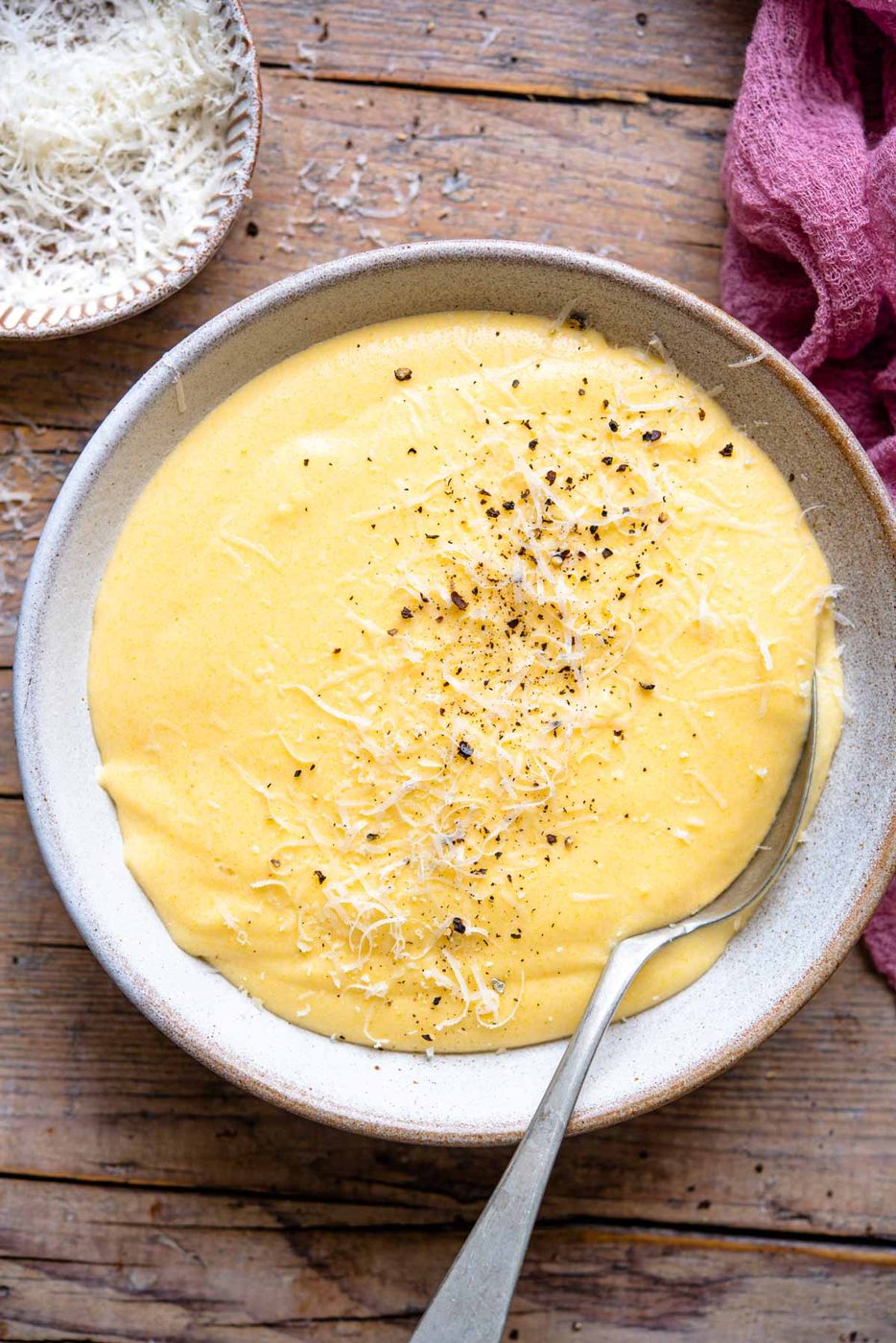 Creamy Polenta, Italian Cornmeal
