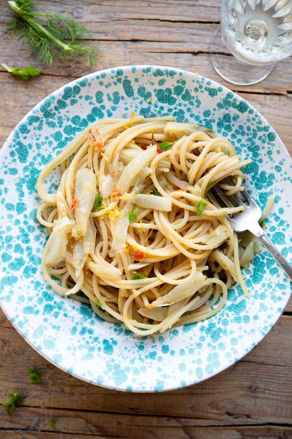 Roasted Fennel Pasta and Chilli and Lemon