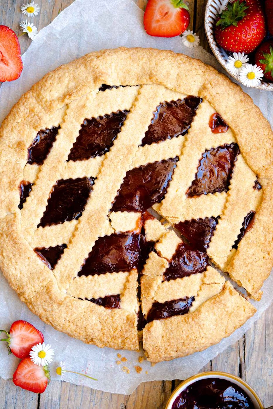 Italian Crostata, Jam Tart