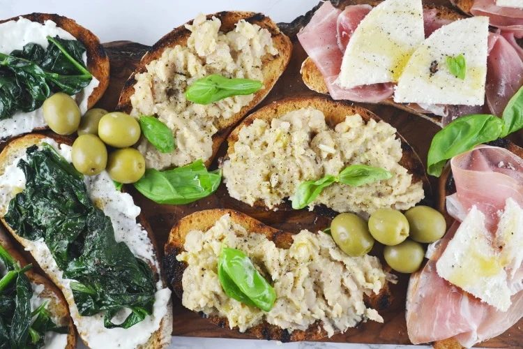Crostini Three Ways – Perfect Party Food