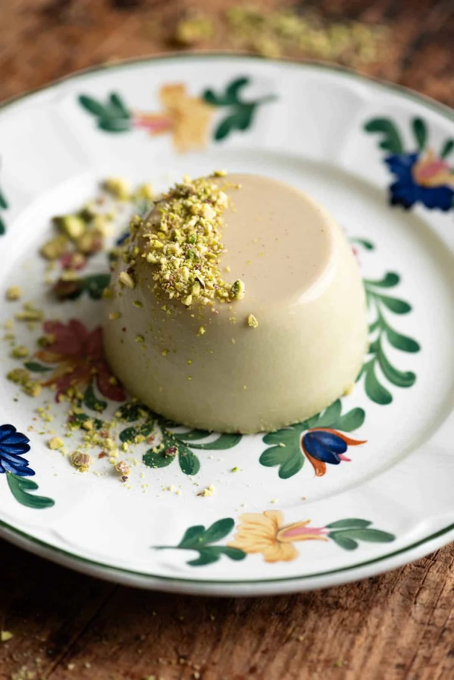 Pistachio Panna Cotta