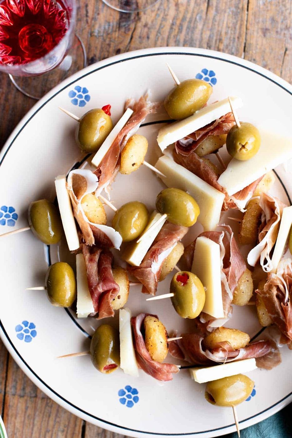 Fried Gnocchi Appetizers, plus Prosciutto and Pecorino