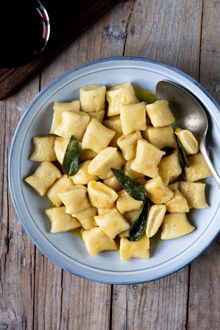 Gnocchi with a Brown Butter Sage Sauce