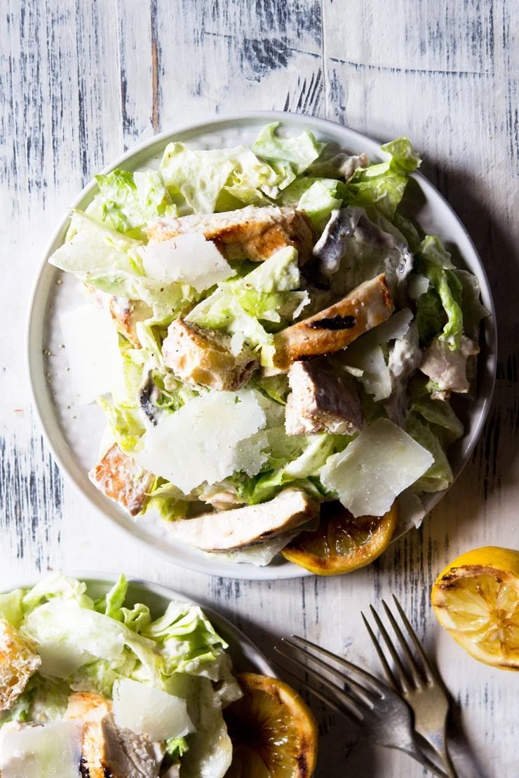 Grilled Chicken Caesar Salad