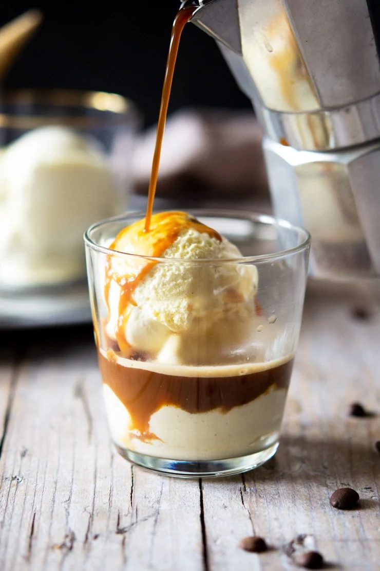 Italian Affogato – Ice Cream And Coffee