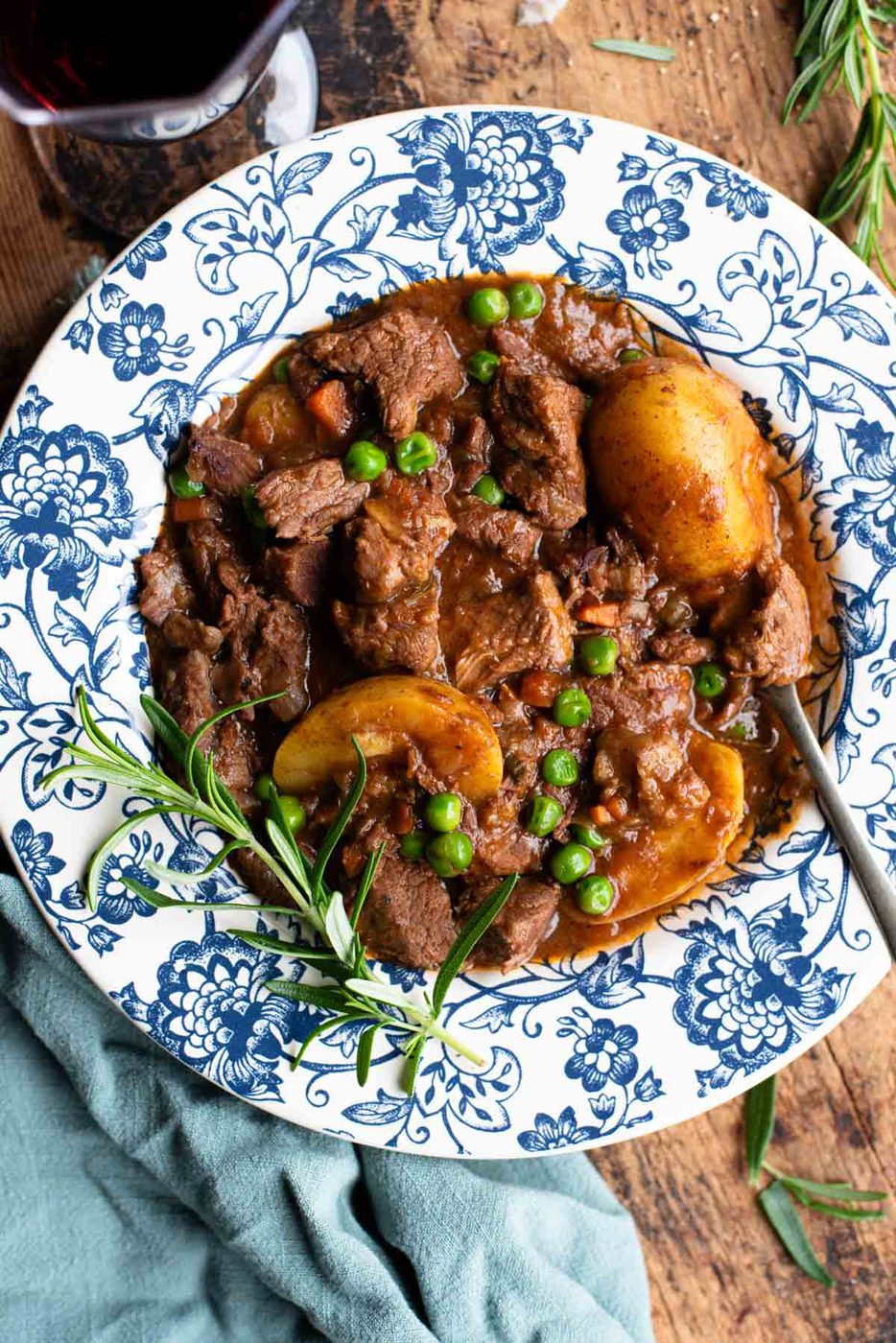 Italian Beef Stew and Potatoes, Spezzatino di Manzo