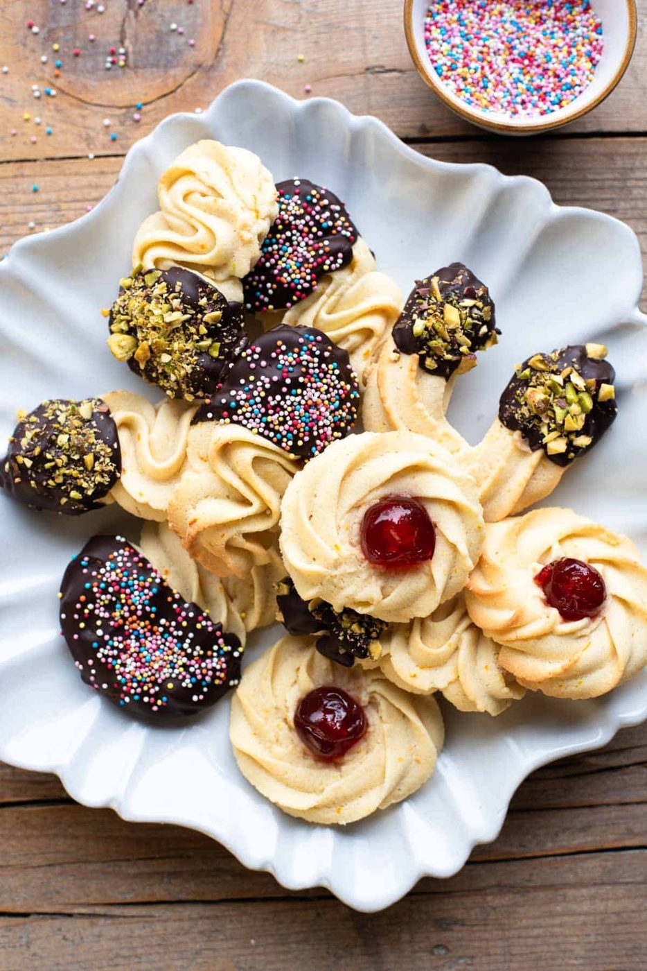 Italian Butter Cookies, Pasta Frolla Montata