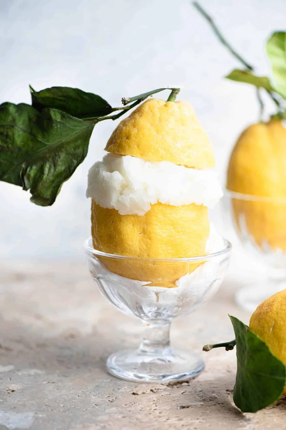 Amalfi Lemon Sorbet, Sorbetto al Limone