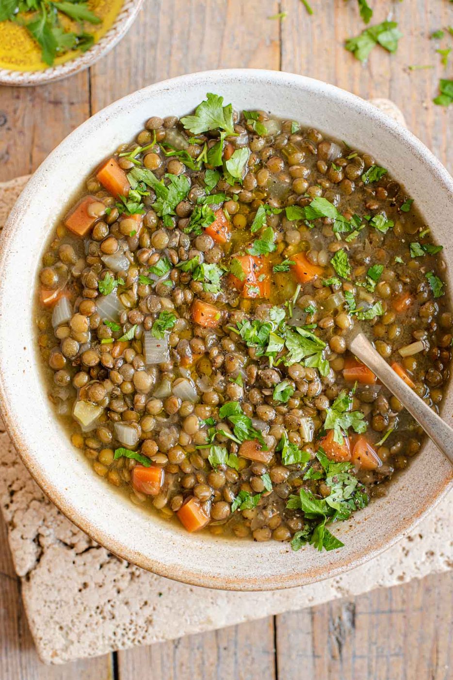 Italian Lentil Soup, Zuppa di Lenticchie