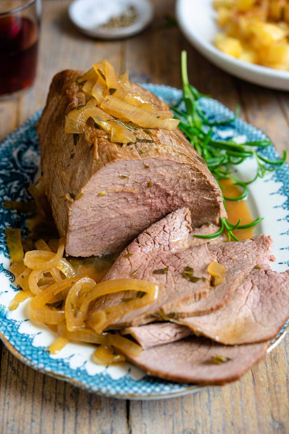 Italian Roast Beef and Marsala & Onions
