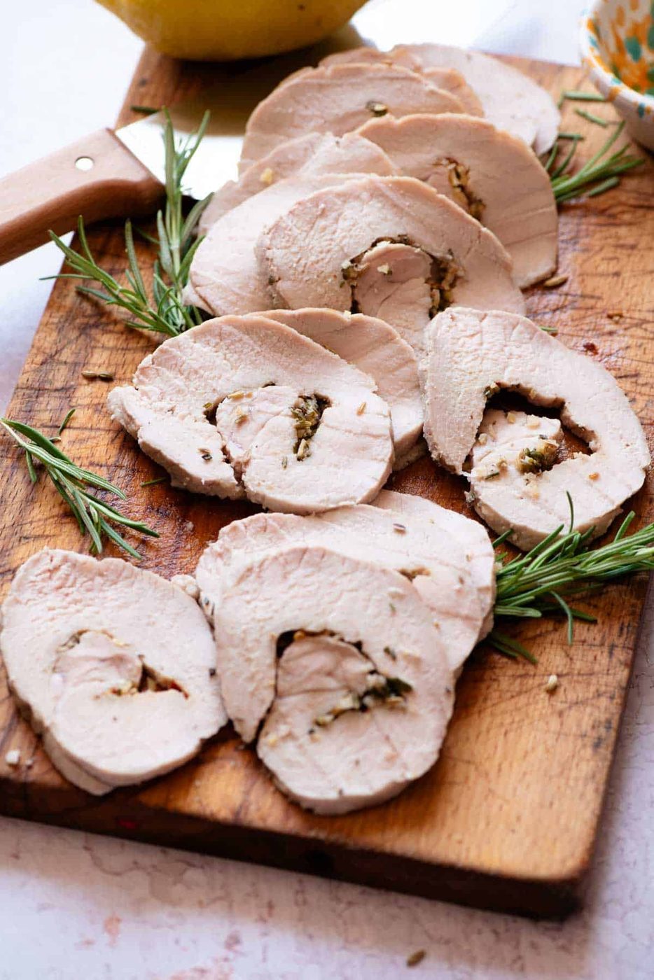 Italian Roast Pork Loin, Amalfi Lemon, Fennel & White Wine