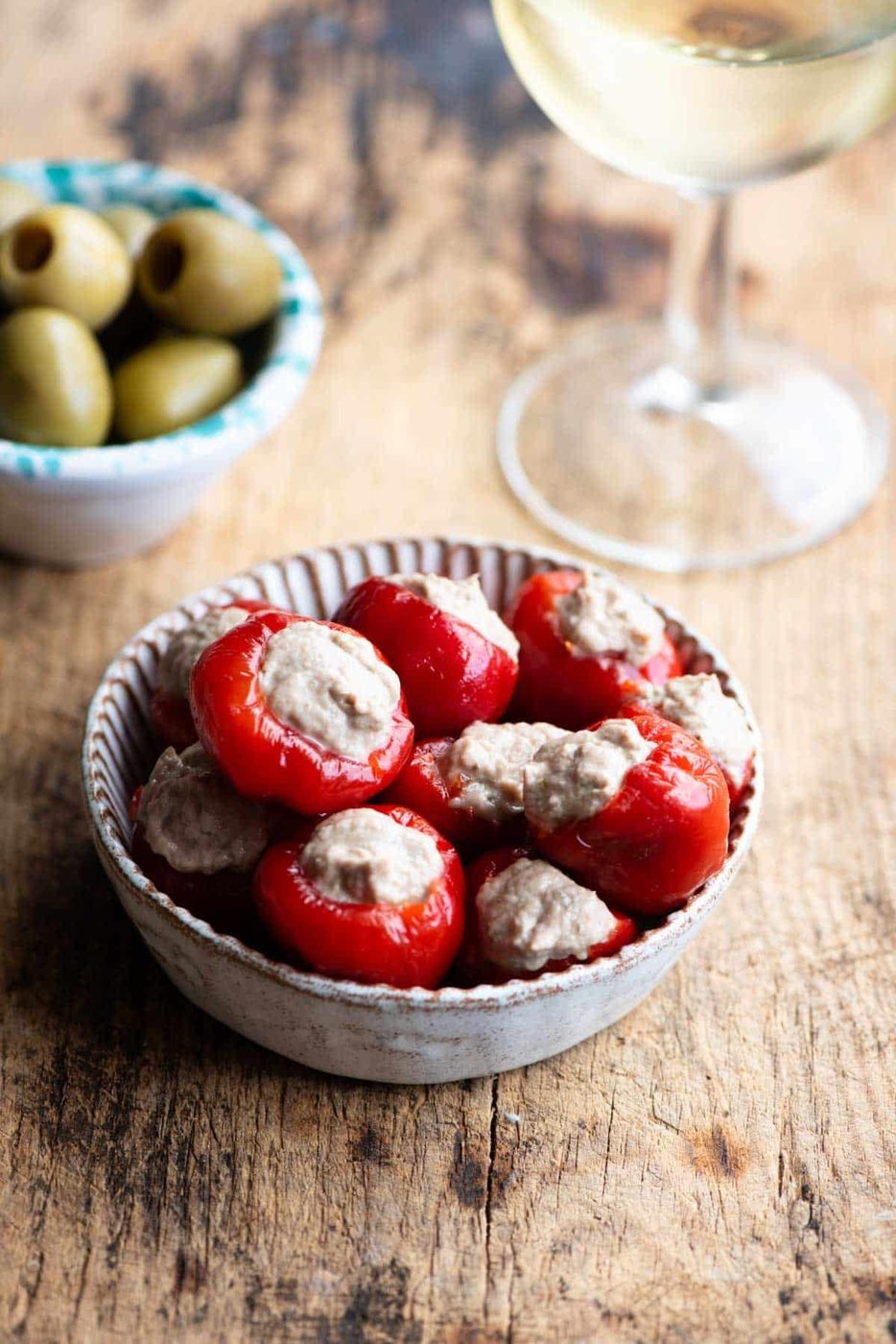 Italian Tuna Stuffed Cherry Peppers