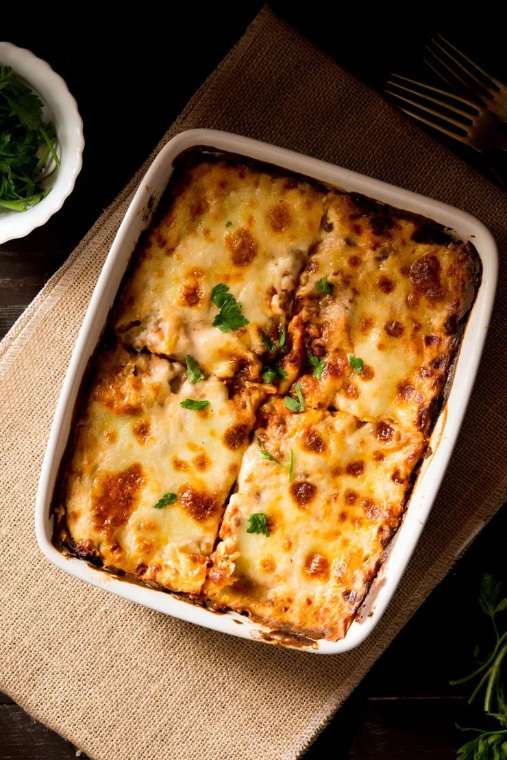 Lentil Ragu Lasagne