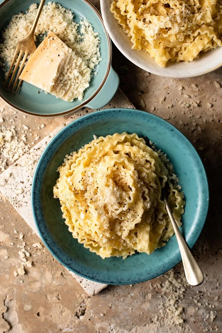 Parmesan Pasta, plus Butter & Pepper