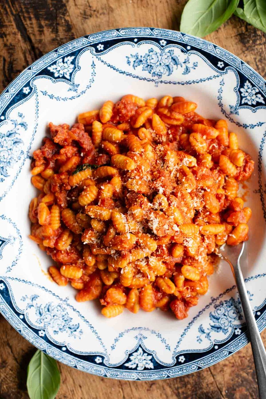Malloreddus alla Campidanese, Sardinian Sausage and Saffron Ragu