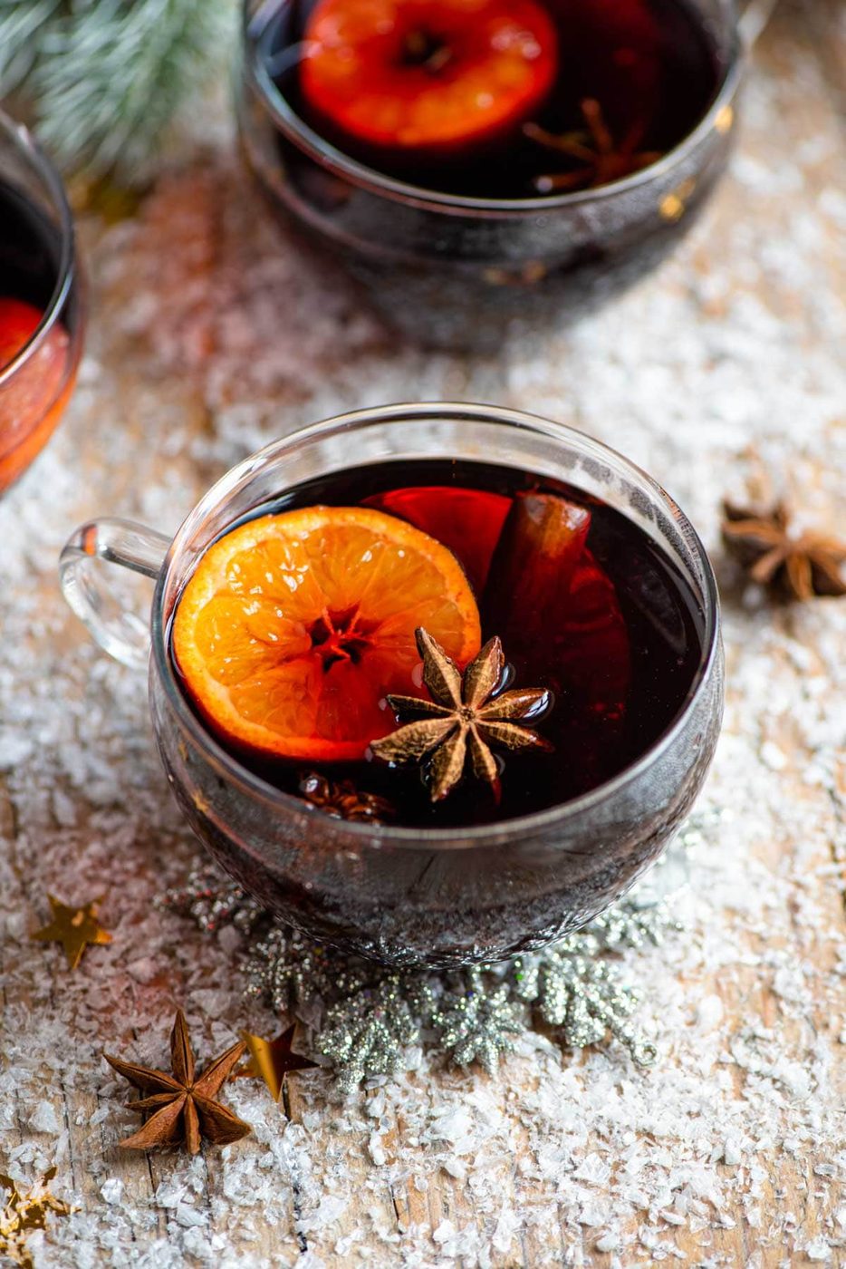 Amaretto Mulled Wine, Vin Brulé