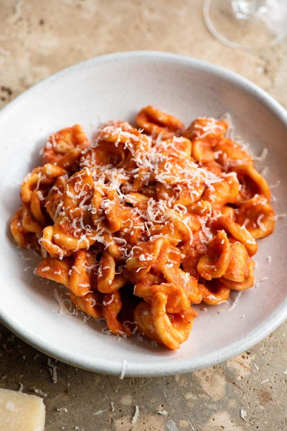 Orecchiette with 'Nduja Sugo