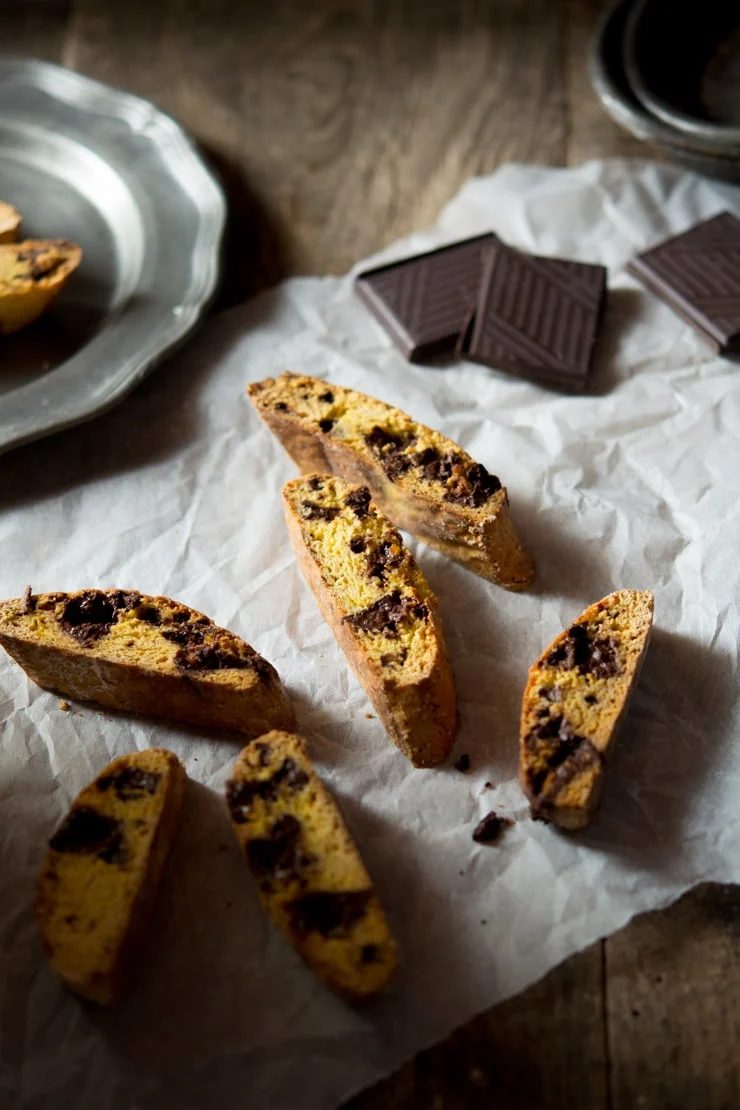 Orange Chocolate Cantucci Biscuits