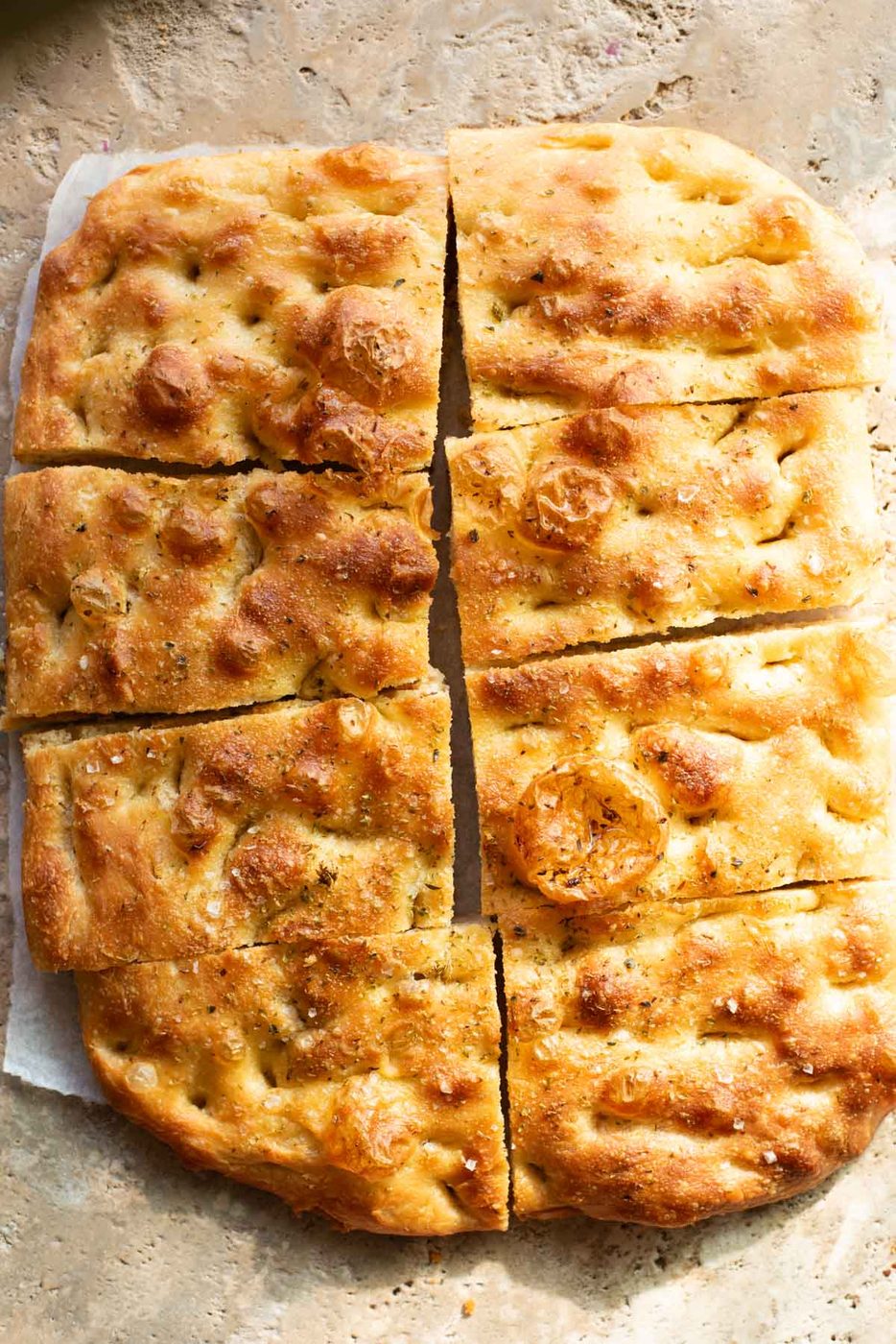Overnight No Knead Focaccia
