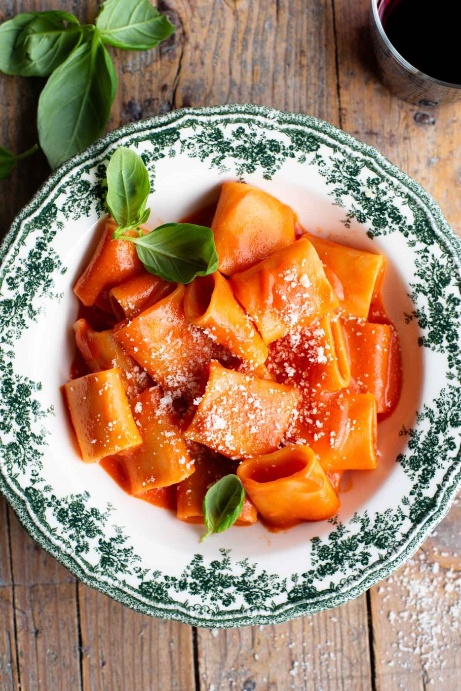 Paccheri alla Vittorio, Tomato Butter Sauce