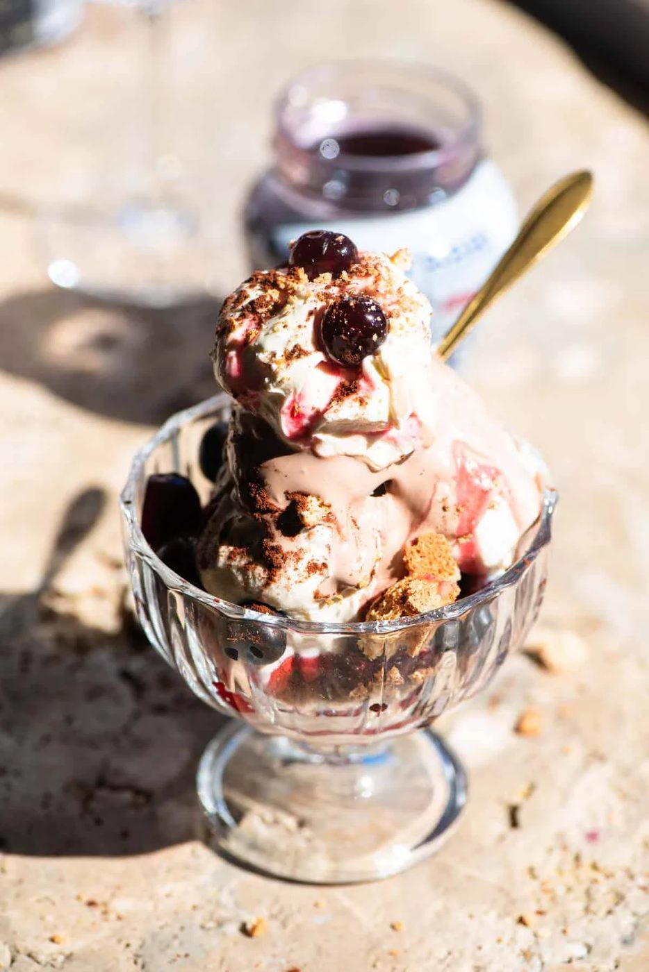 Paciugo, Ligurian Ice Cream Sundae