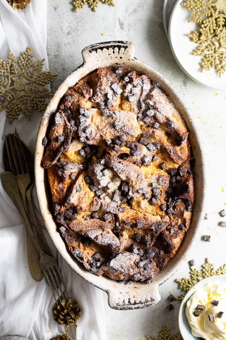 Panettone Bread Pudding