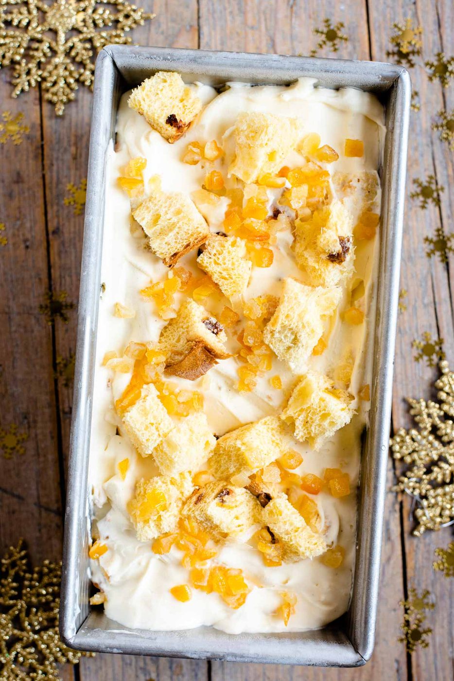 Panettone Ice Cream, No Churn