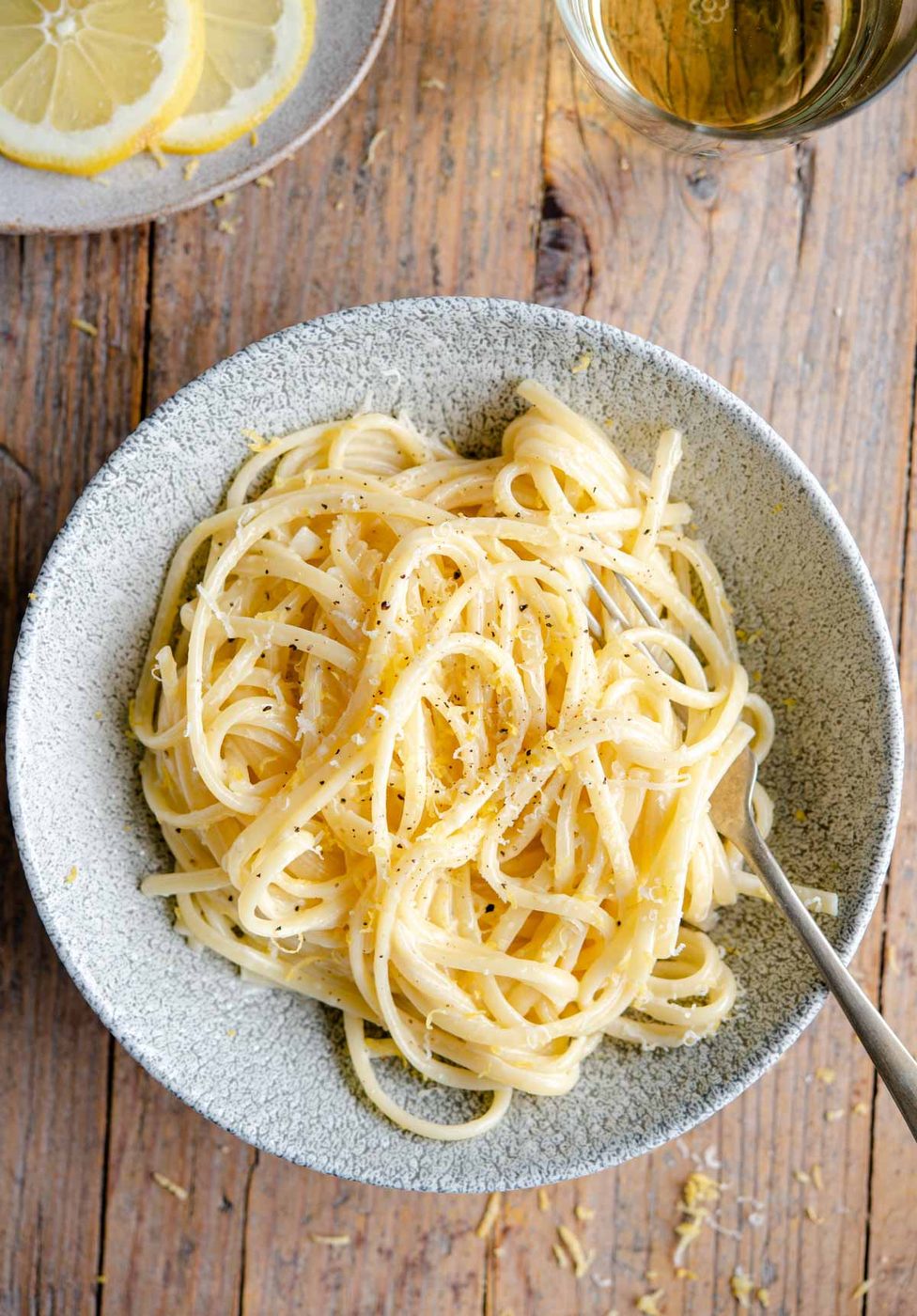 Pasta al Limone, Creamy Lemon Pasta