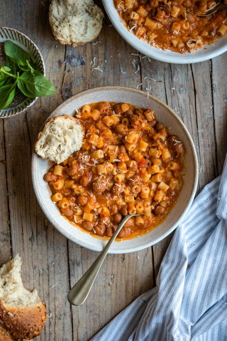 Pasta Fagioli Soup – Pasta & Beans