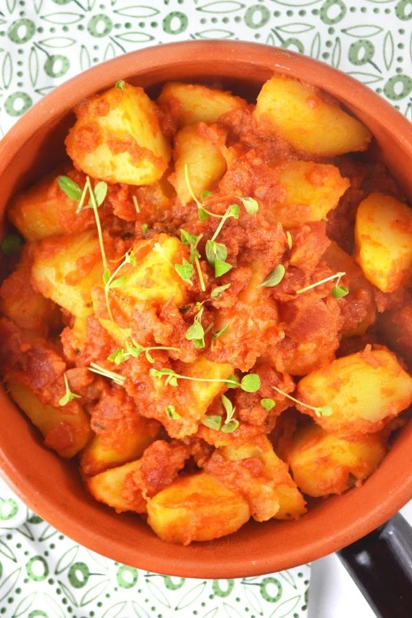 Patate Rifatte - an Italian potato side dish