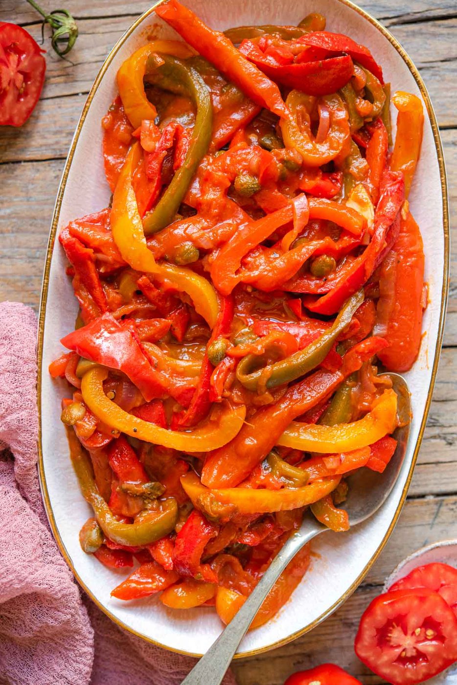 La Peperonata – Bell Peppers in Tomato Sauce