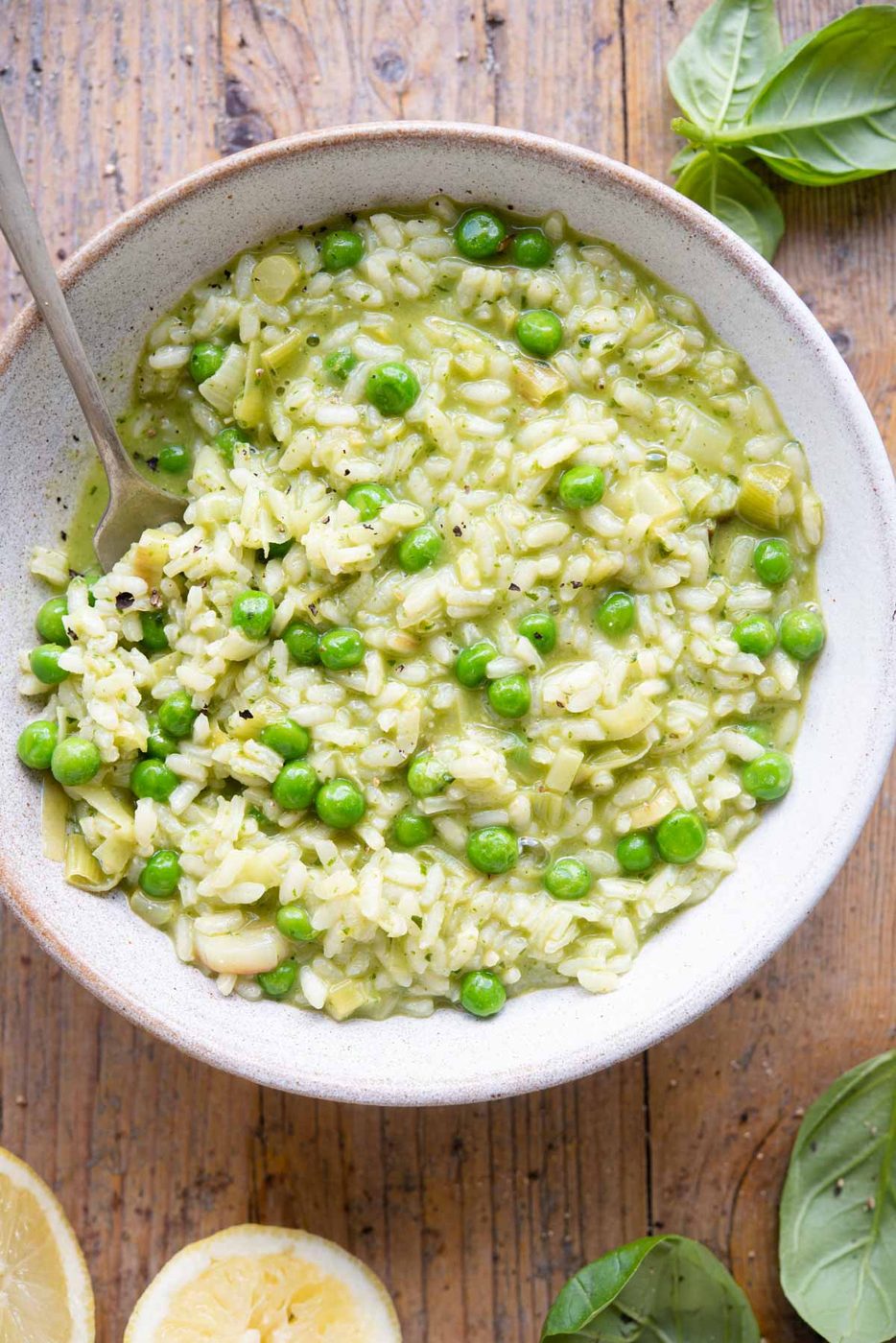Pea and Pesto Risotto
