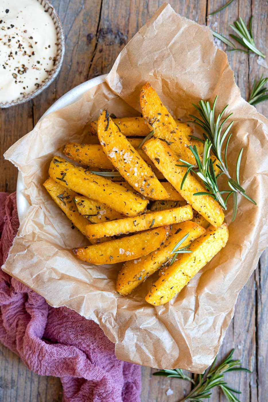 Crispy Baked Polenta Fries