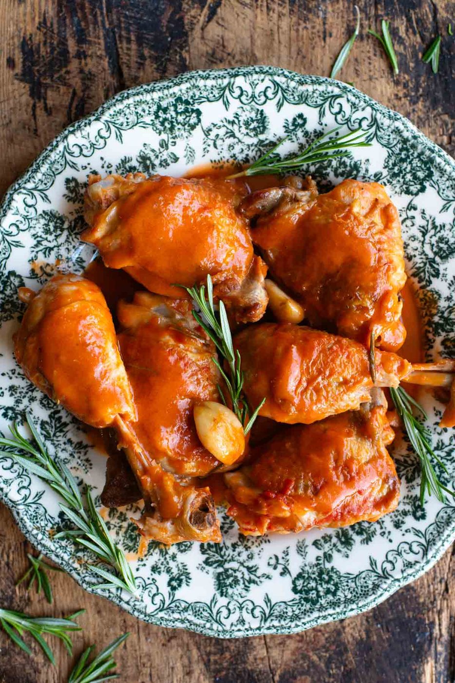 Pollo in Potacchio, Italian Braised Chicken