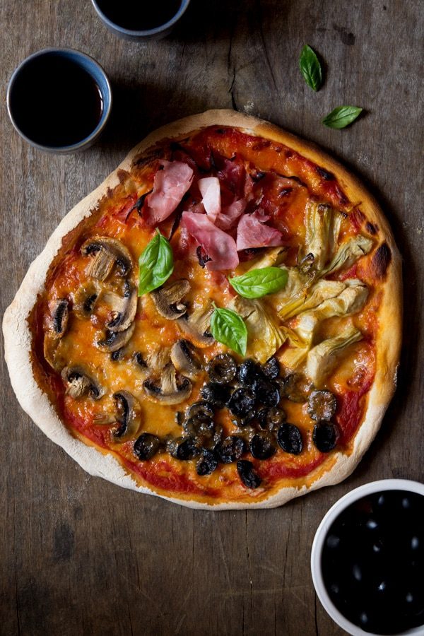 Quattro Stagioni Pizza – Four Seasons Pizza